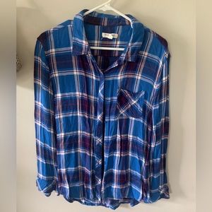 Blue flannel